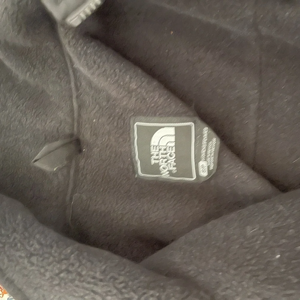 The North Face Black Fleece Jacket with Pink Breast Cancer Logo - Picture 4 of 4